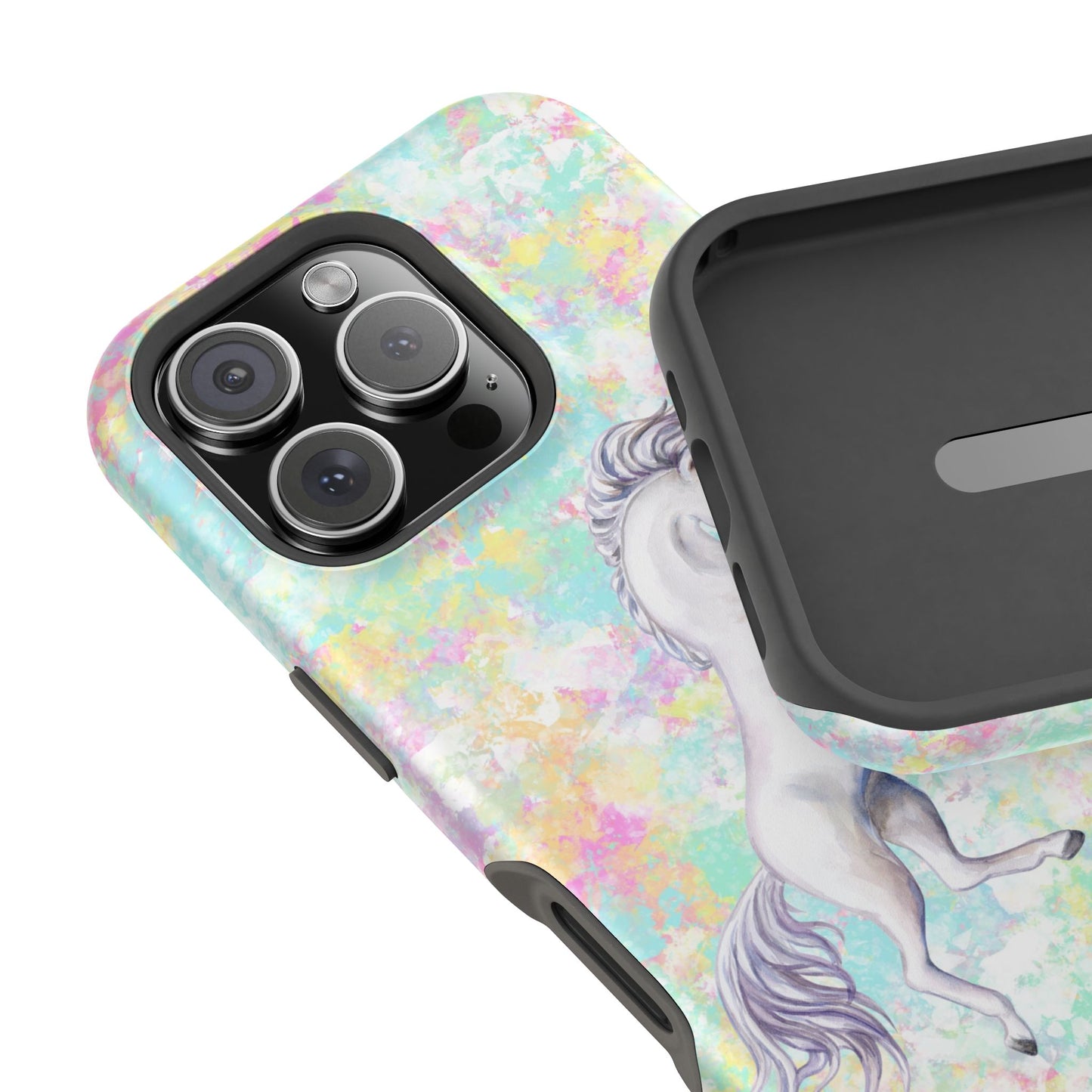 Pastel Pegasus MagSafe® Compatible Tough Case for iPhone