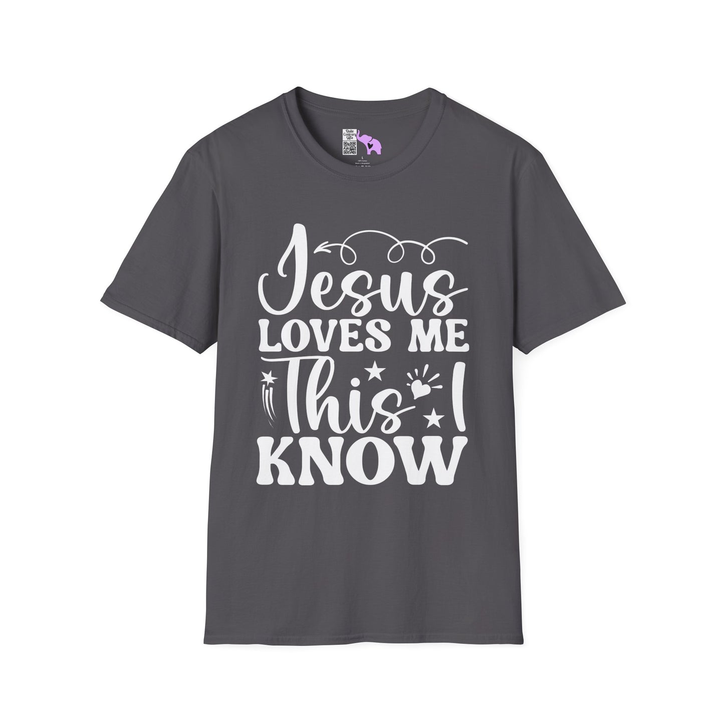 Jesus Loves Me This I Know Adult T-shirt