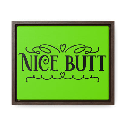 Nice Butt Canvas Wraps, Horizontal Frame