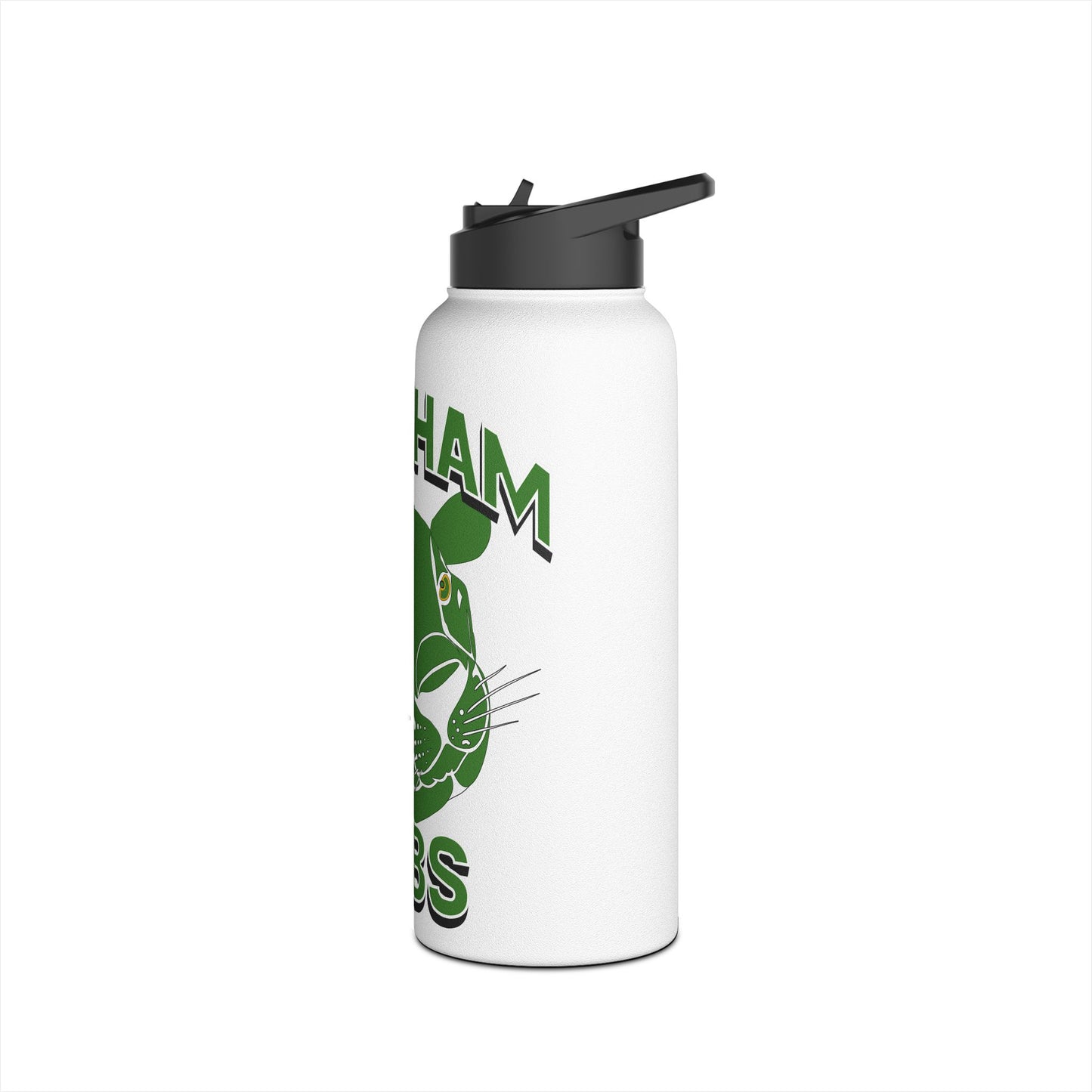 Brenham Cubs w/Mascot Stainless Steel Water Bottle