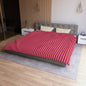 Be Mine Stripes Microfiber Duvet Cover