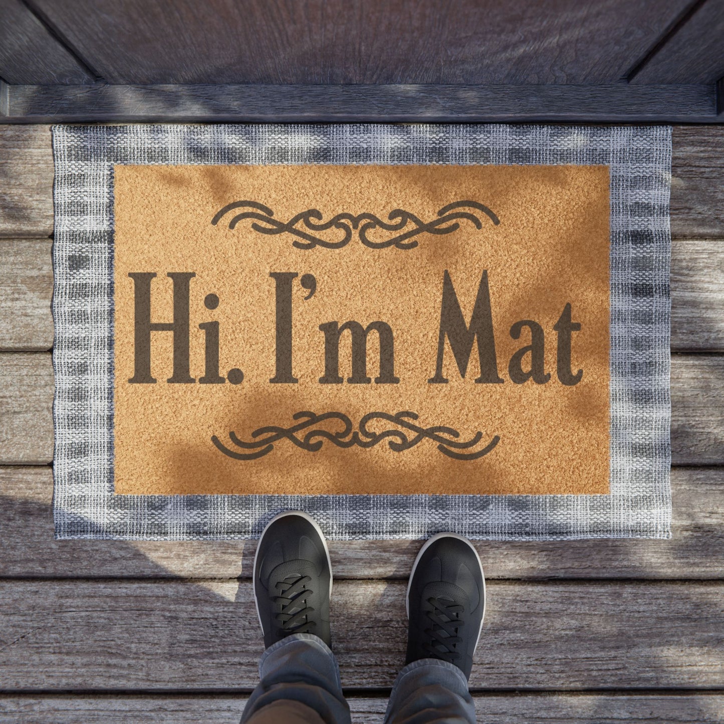 Hi! I'm Mat. Coconut Fiber Doormat