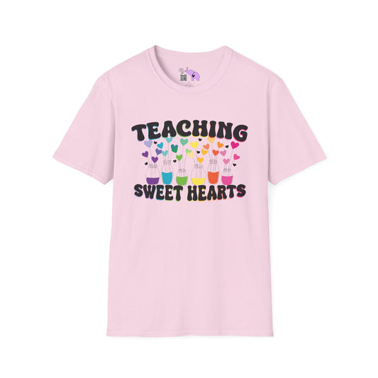 Teaching Sweet Hearts Adult T-shirt