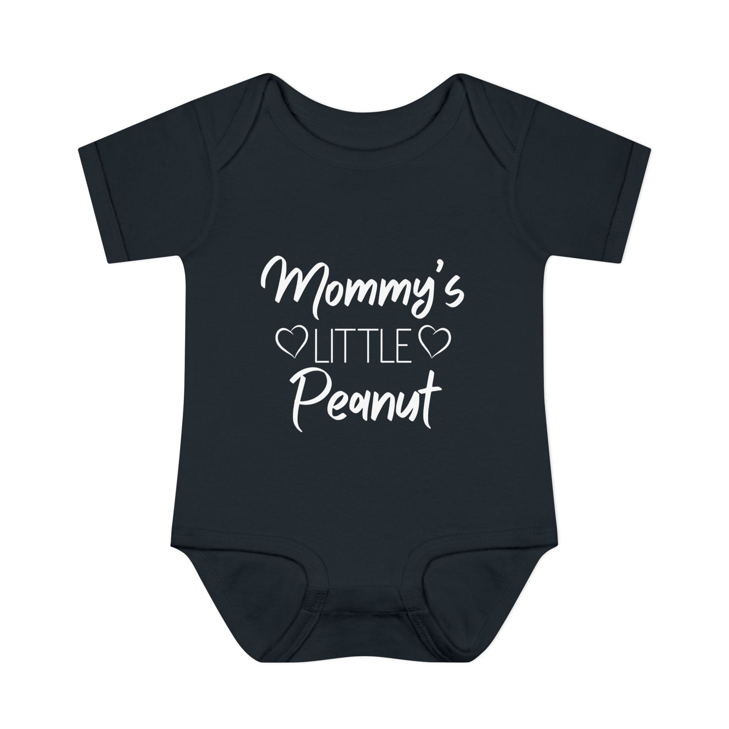 Mommy's Little Peanut Infant Baby Rib Bodysuit