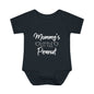 Mommy's Little Peanut Infant Baby Rib Bodysuit