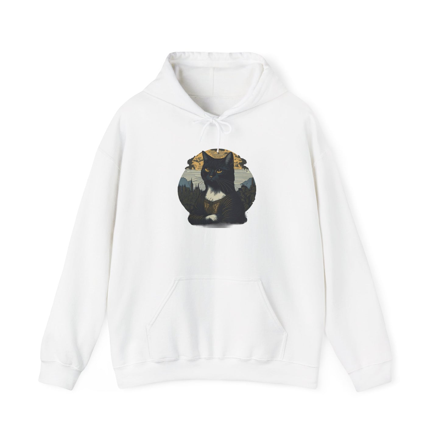 Meow Lisa Heavy Blend™ Hooded Sweatshirt