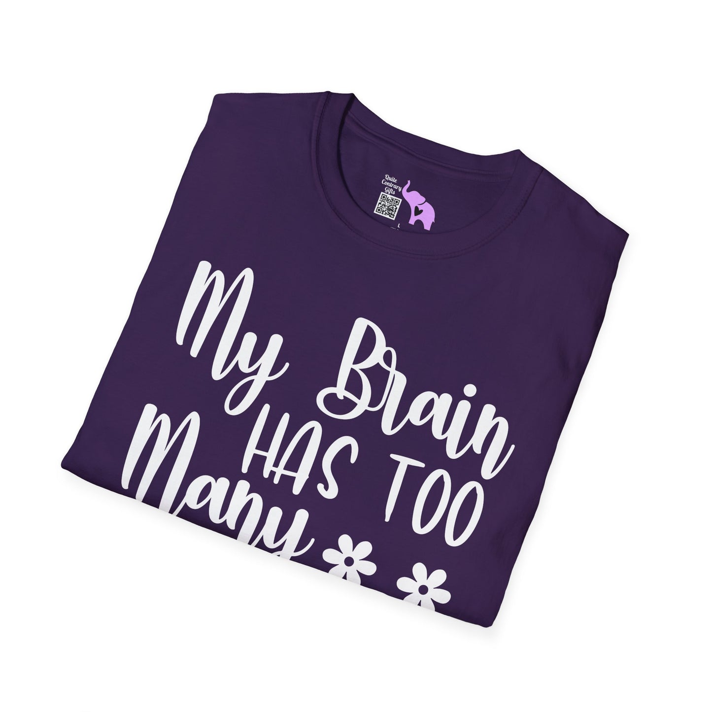 My Brain Has Too Many Tabs Open Adult T-shirt