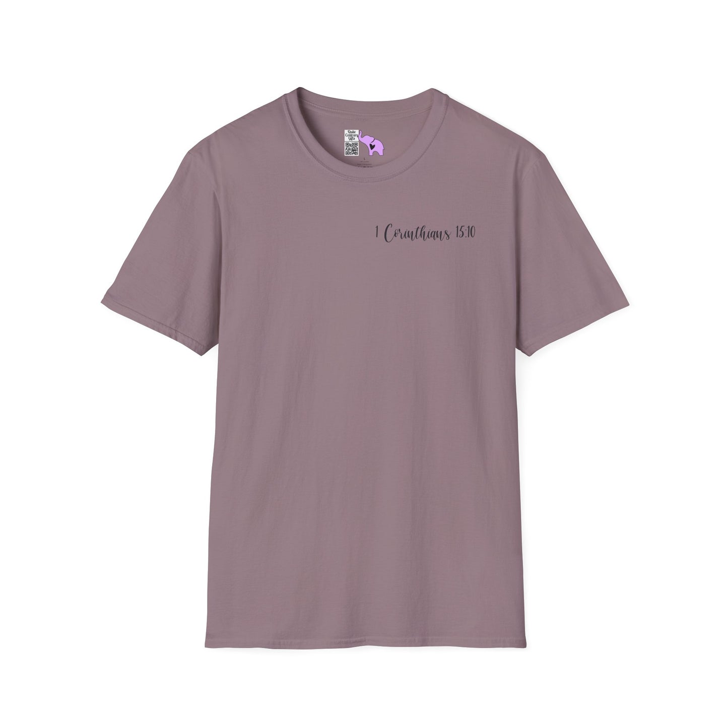 ""Try Jesus Not Me 1 Corinthians 15:10 Adult T-shirt