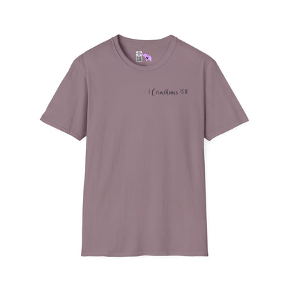 ""Try Jesus Not Me 1 Corinthians 15:10 Adult T-shirt