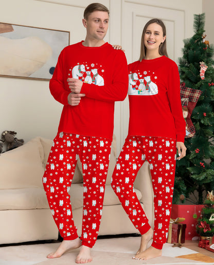 Polar Bear Family Christmas Pajamas