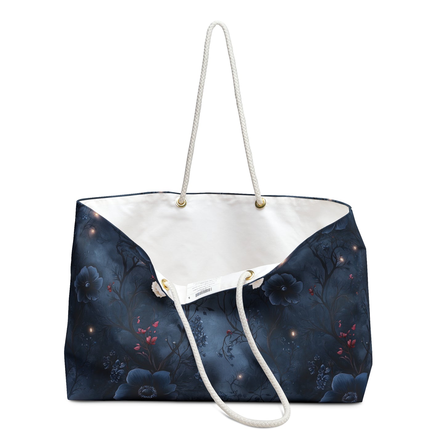 Black Roses & Vines Weekender Bag
