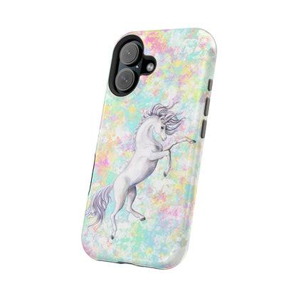 Pastel Pegasus MagSafe® Compatible Tough Case for iPhone