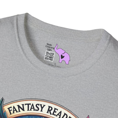 Fantasy Readers Book Club (Dragons) Adult T-shirt