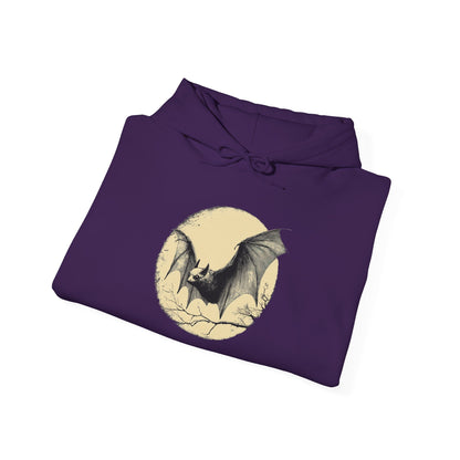 Bat Over Moon 2 Heavy Blend™ Hooded Sweatshirt