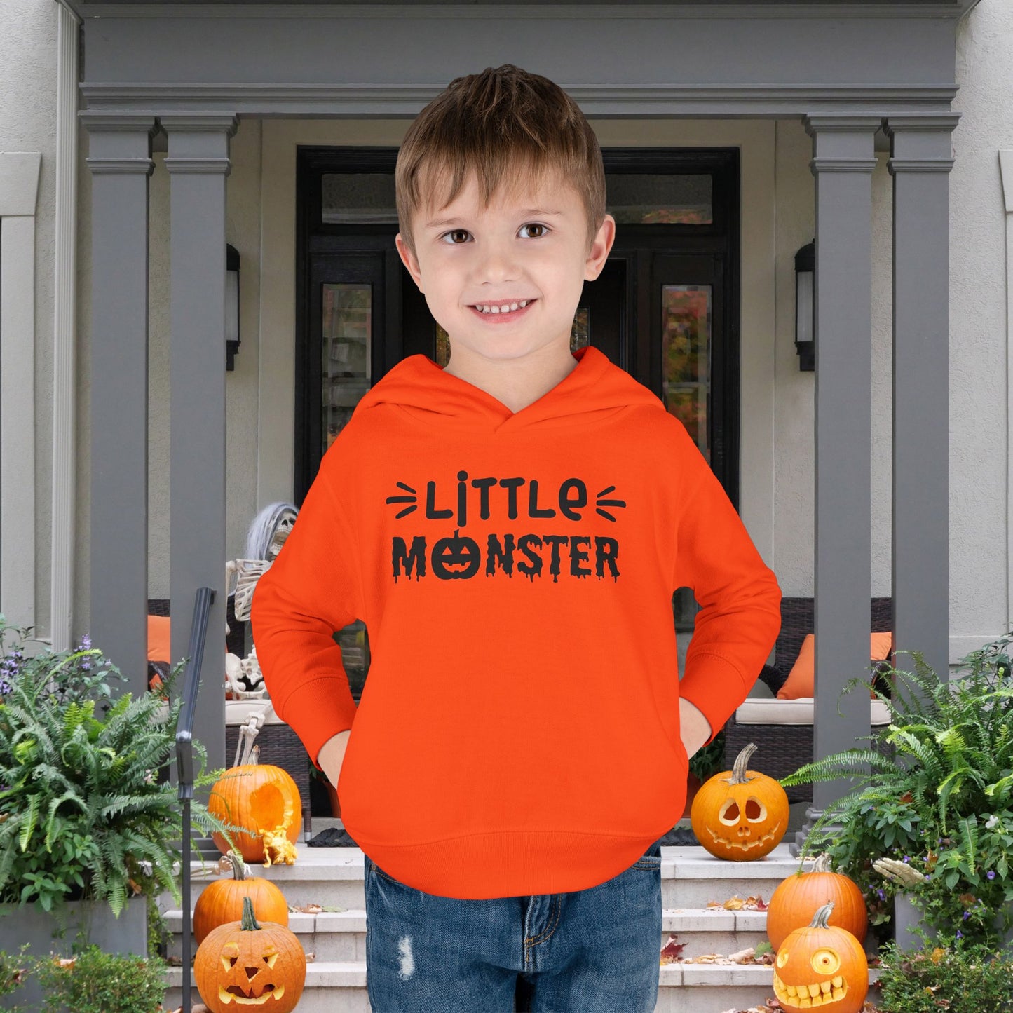 Little Monster Toddler Hoodie