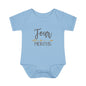 Golden Arrow Milestone Baby Bodysuit-Four Months
