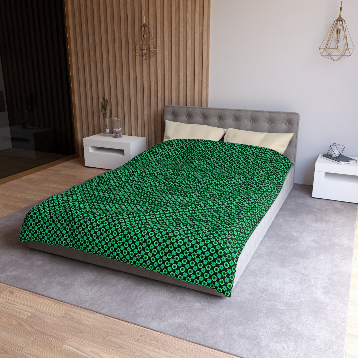Clover Bloom Burst Duvet Bedding Set