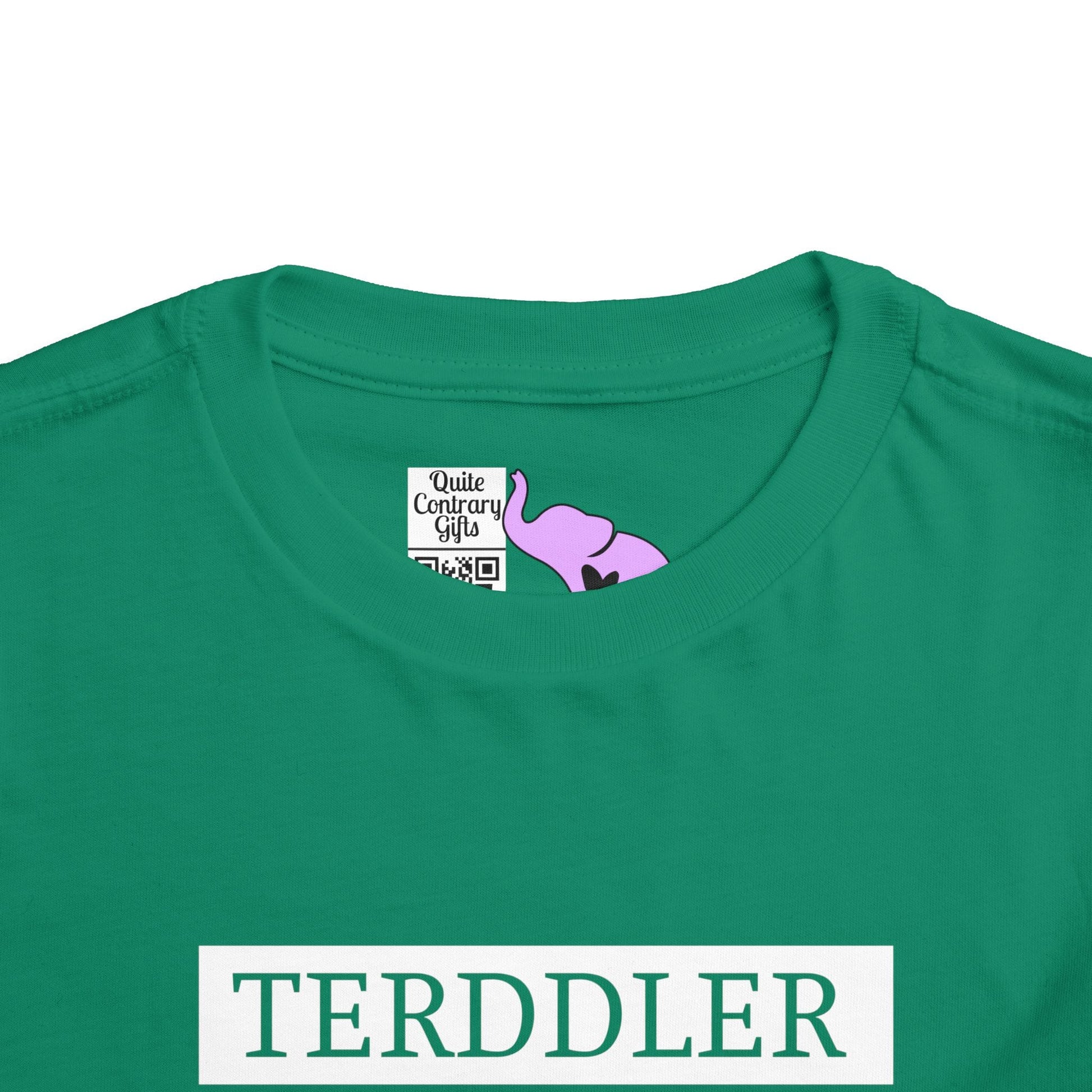 Terddler Definition Toddler Tee