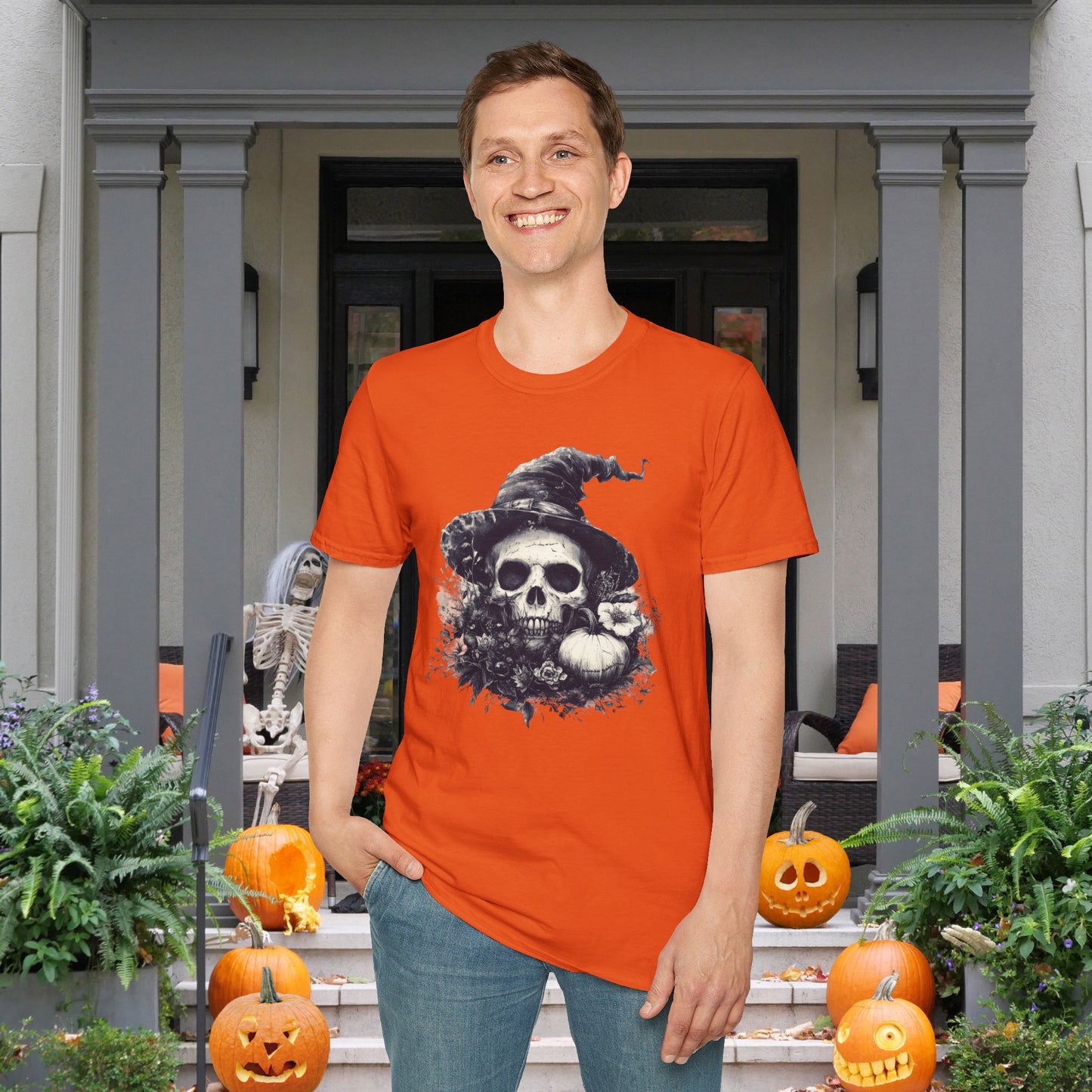 Halloween Ghoul 3 Adult T-shirt
