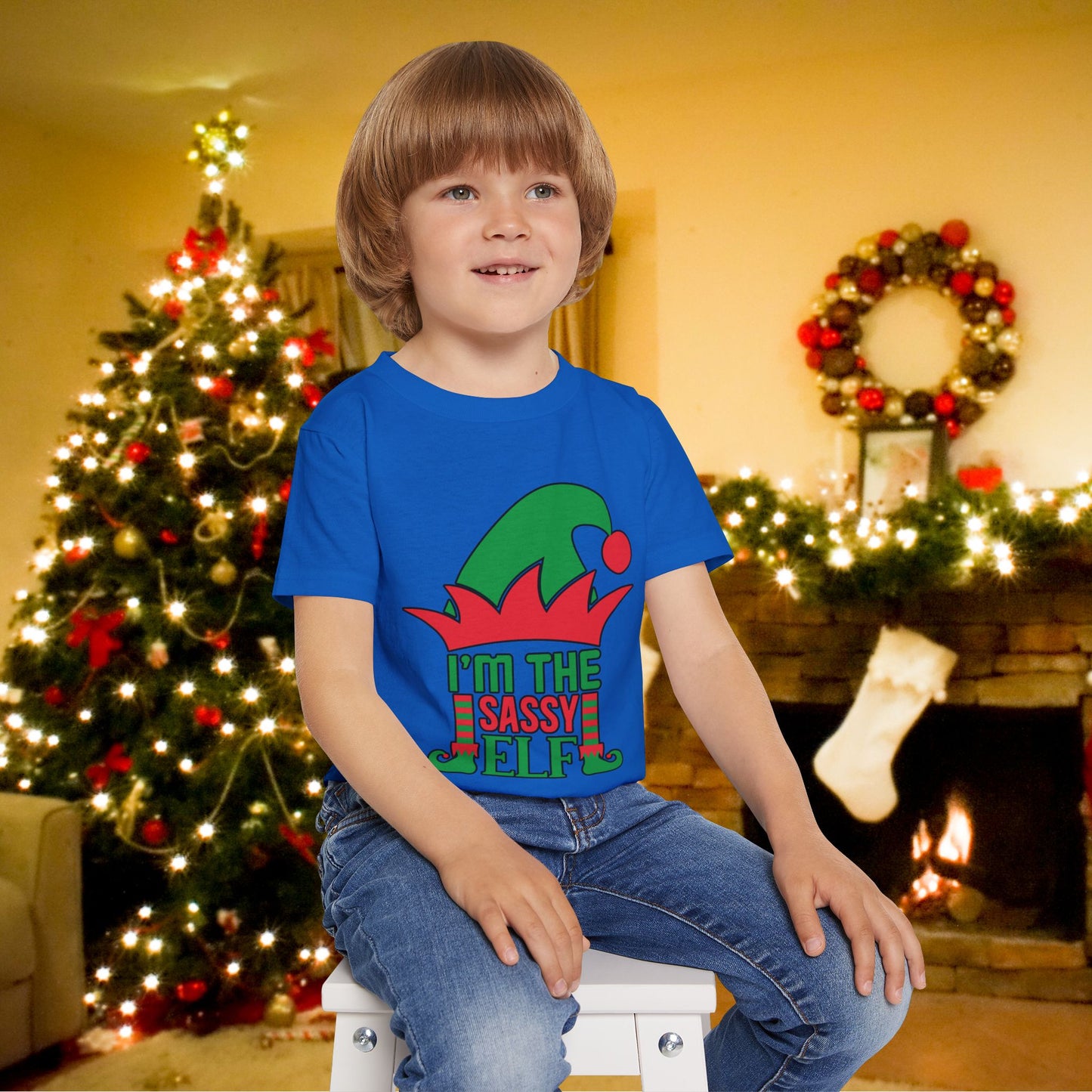 I'm The Sassy Elf Heavy Cotton™ Toddler T-shirt