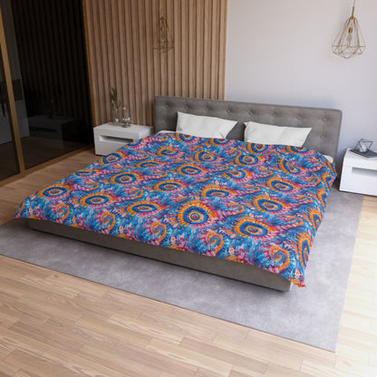 Trippy Taffy Microfiber Duvet Cover