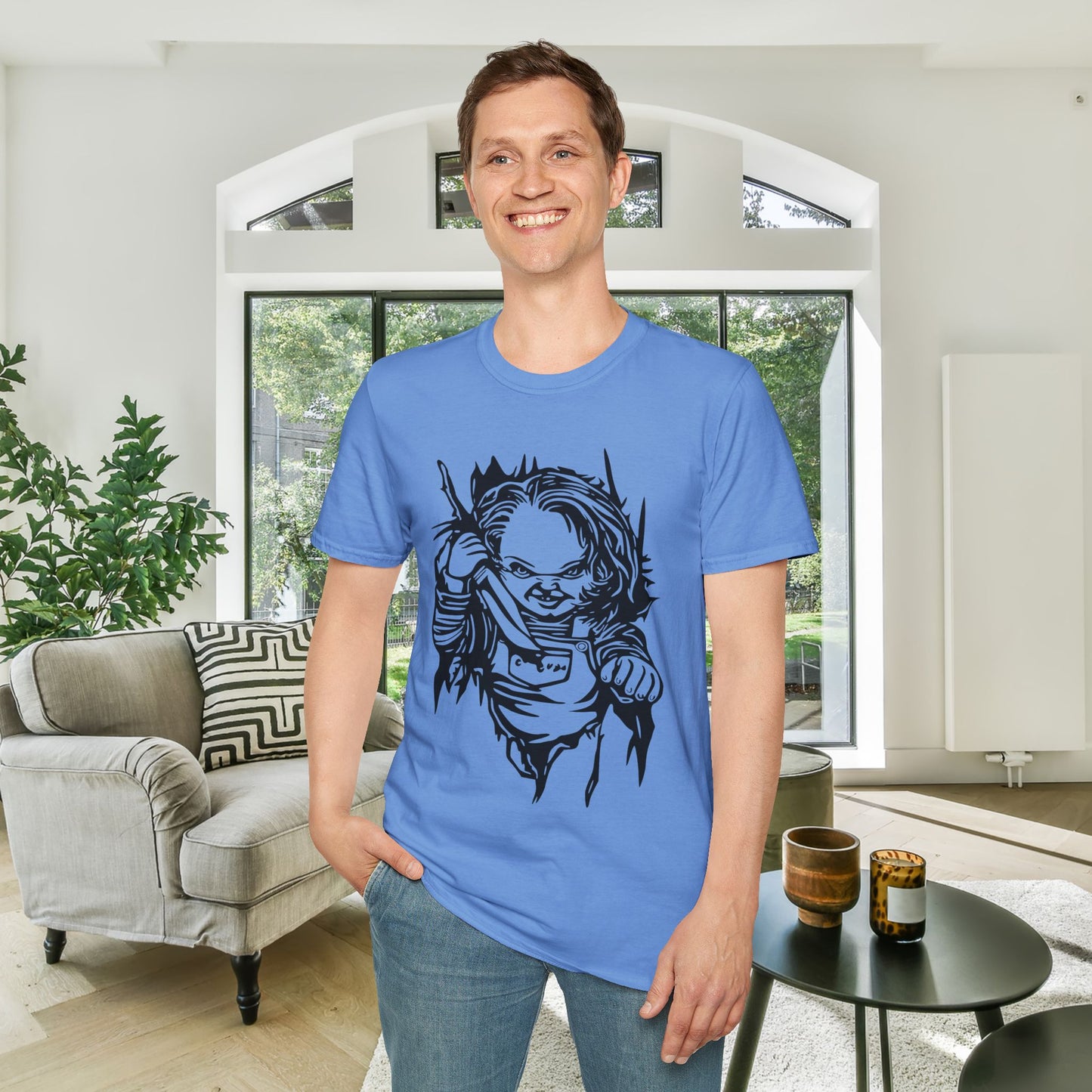 Stabby Chucky Adult T-shirt