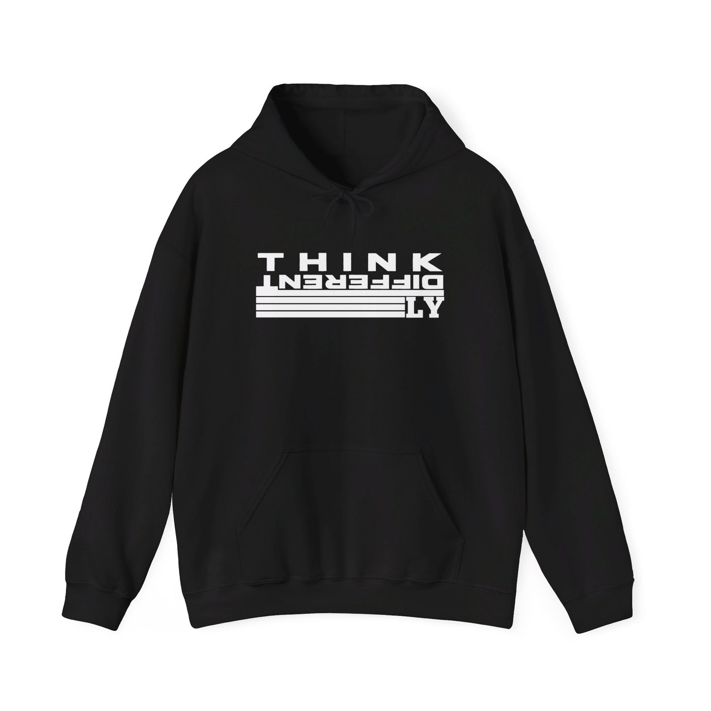 Think Differently Heavy Blend™ Hooded Sweatshirt