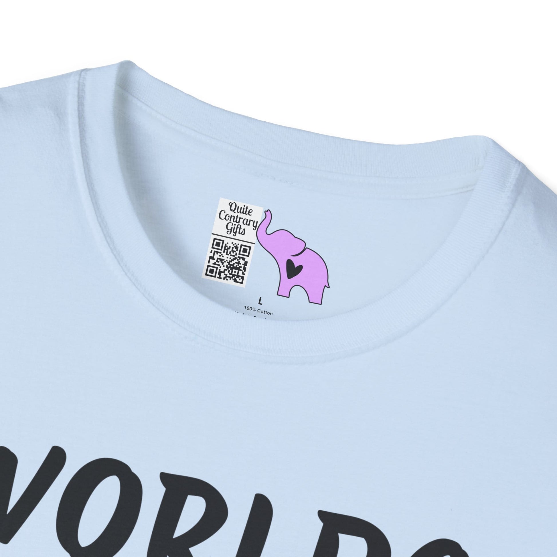 Worlds Okayest Dog Dad Adult T-shirt