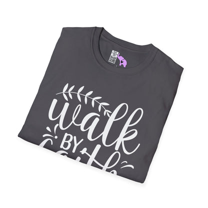 Walk By Faith (2) Adult T-shirt