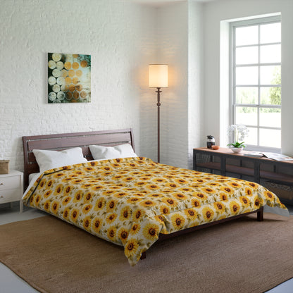 Sunflowers Comforter