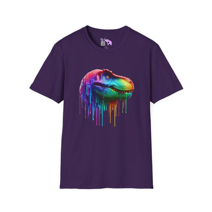 Colorful Dinosaur Adult T-shirt
