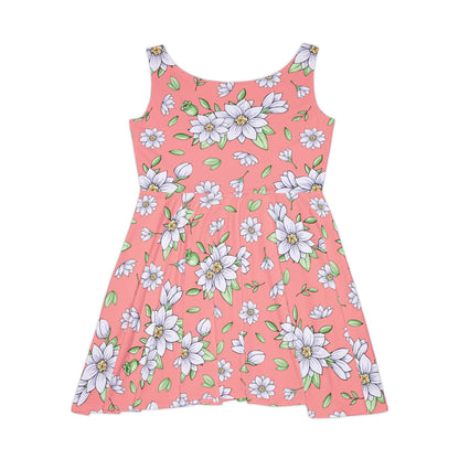 Jasmine Blush Garden Women's Skater Dress