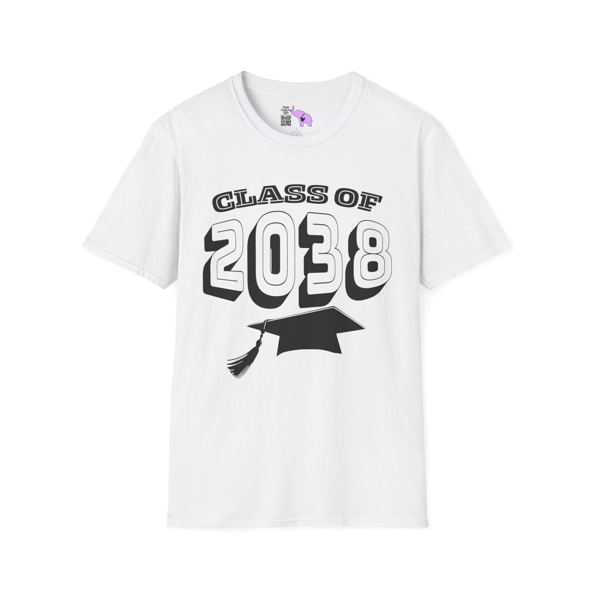Class of 2038 Adult-sized T-shirt for 2026/27 First Graders