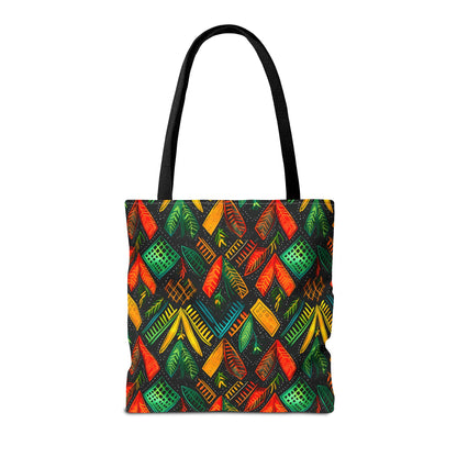 Kujichagulia Waves Canvas Tote Bag