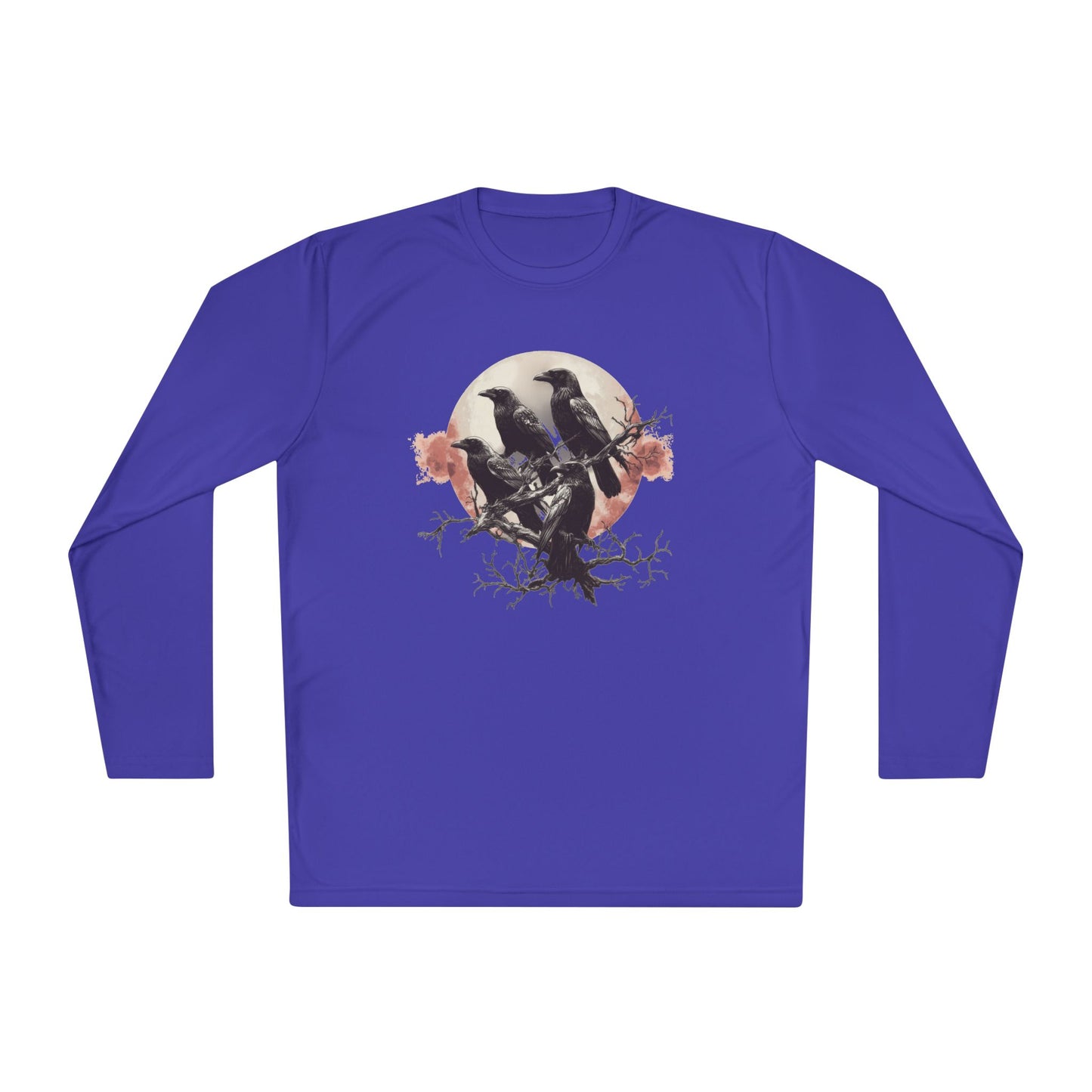 Halloween Crows 2 Adult Long Sleeve Tee