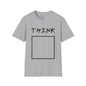 THINK (Outside the Box) Adult T-shirt