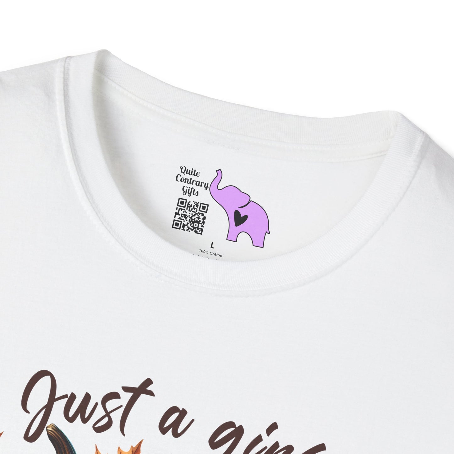 Just A Girl Who Loves Fall Pumpkin/Frappuccino/Football Adult T-shirt