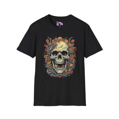 Creepy Bones 4 Adult T-shirt
