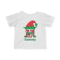 I'm The Happy Elf Personalized Infant Soft T-Shirt