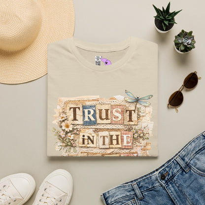 ""Trust In The Lord (Lace Collage) Adult T-shirt