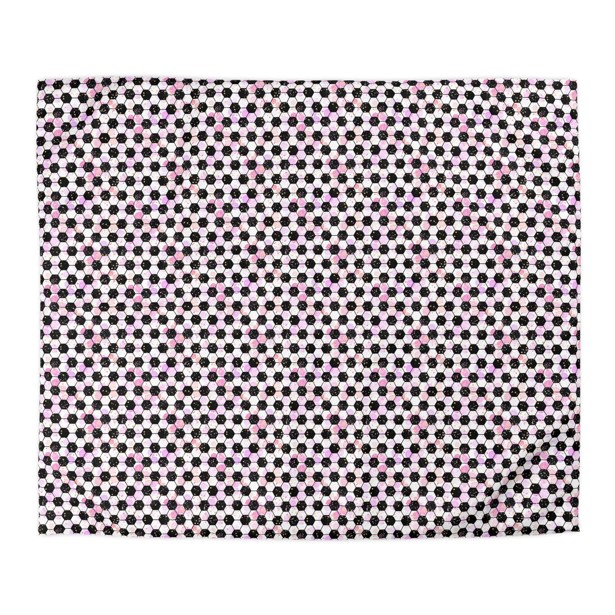 Pink Soccer Fever Microfiber Duvet Cover