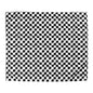 Distorted Check Microfiber Duvet Cover