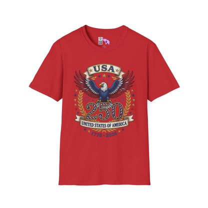 USA 250 Eagle Adult T-shirt