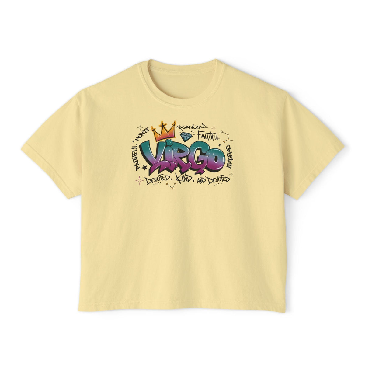Virgo Street Art Women's Boxy Tee