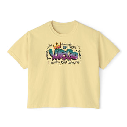 Virgo Street Art Women's Boxy Tee