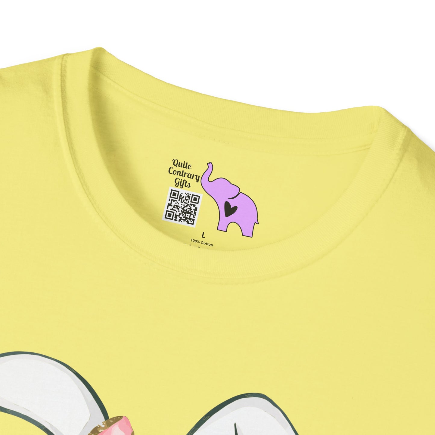 Happy Easter (Bunny Tail) Adult T-shirt