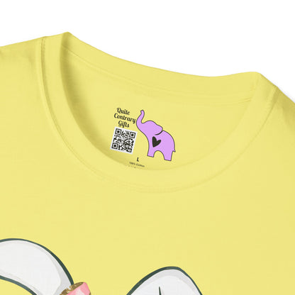 Happy Easter (Bunny Tail) Adult T-shirt