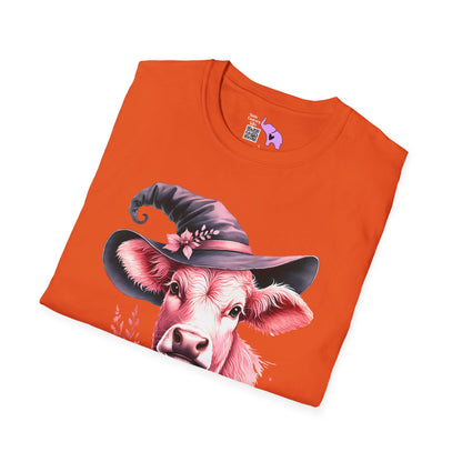 Witchy Cow Adult T-shirt