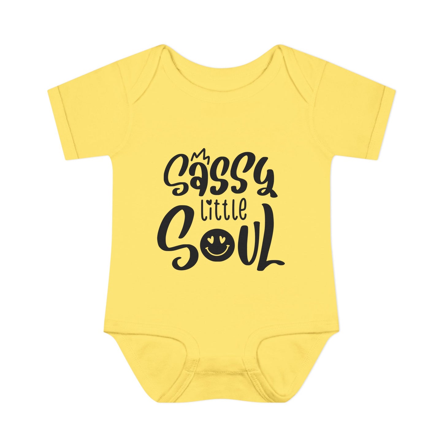 Sassy Little Soul Infant Baby Rib Bodysuit