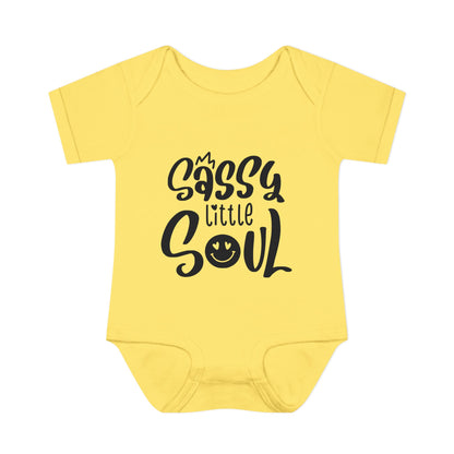 Sassy Little Soul Infant Baby Rib Bodysuit